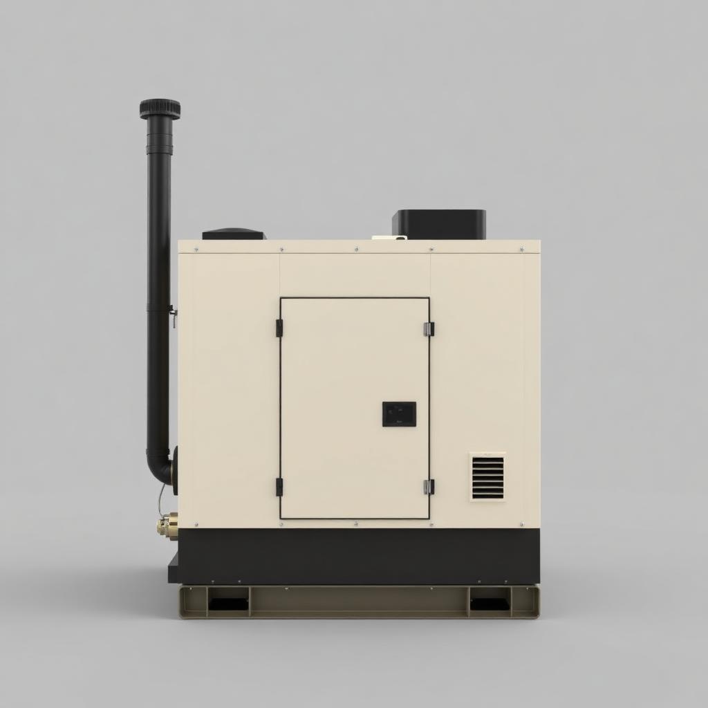 100 kVA Small Industrial Generator – Rear